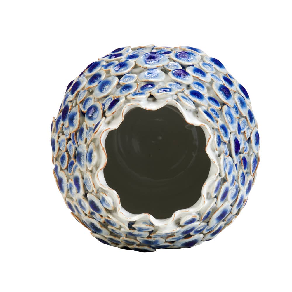 Button Flower Vase