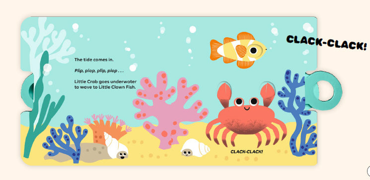 Clack-Clack Little Crab! Book