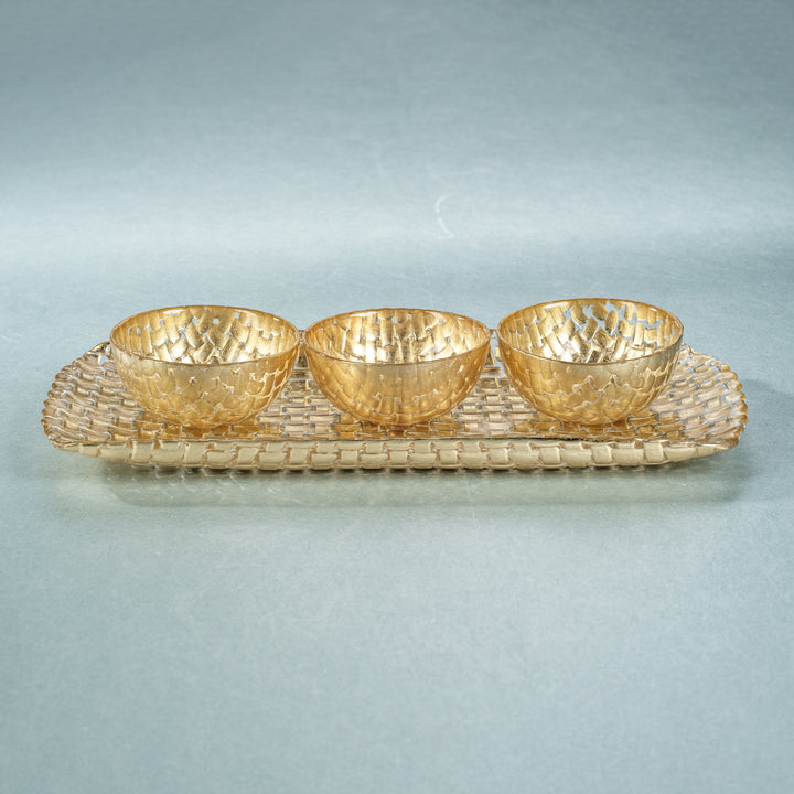 Gold Braided Bowl
