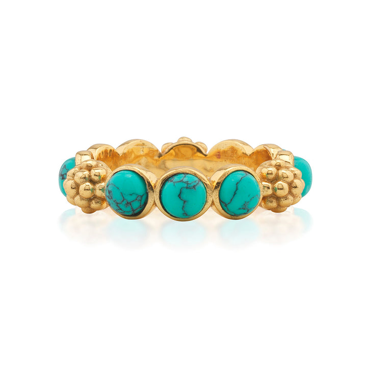 Berry Gem Turquoise Ring -  8
