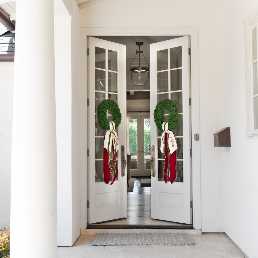 Nutcracker Wreath Sash-Long