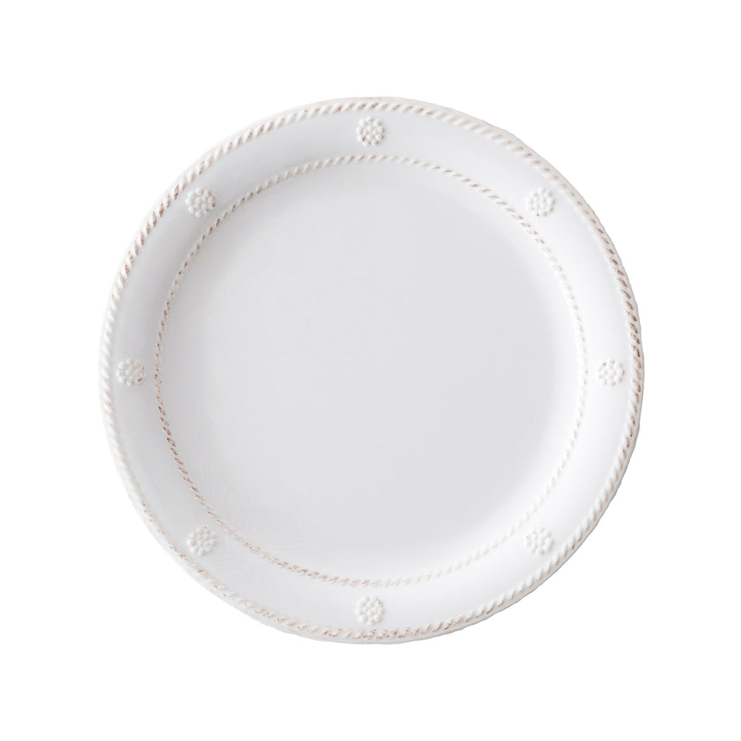 Berry &amp; Thread Melamine Dessert/Salad Plate-Whitewash-Set of 4