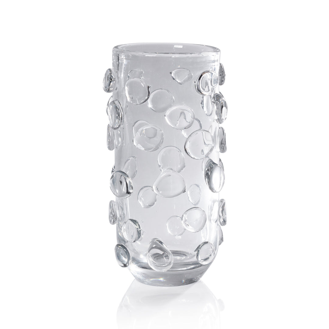 Celeste Hurricane Glass Dot Pair