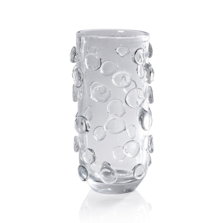 Celeste Hurricane Glass Dot Pair