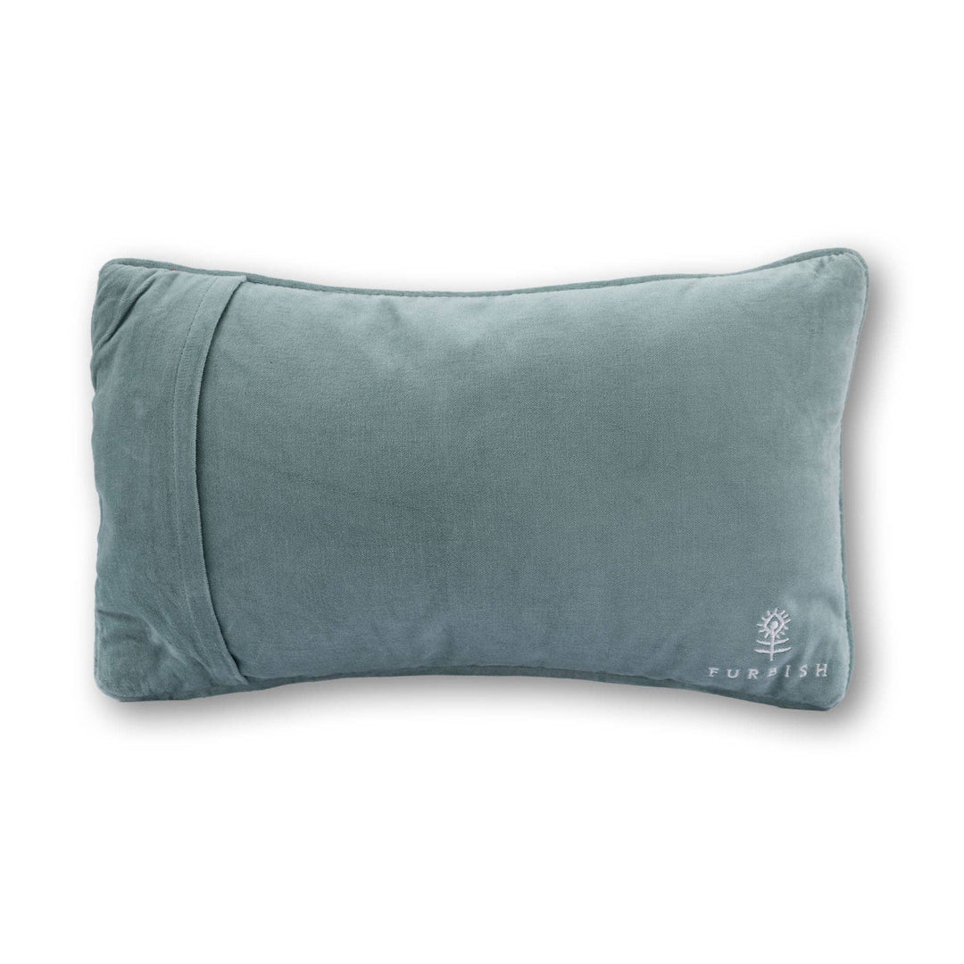 Fly Coach Needlepoint Pillow