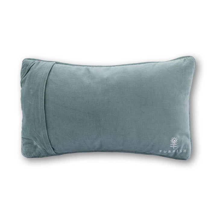 Fly Coach Needlepoint Pillow