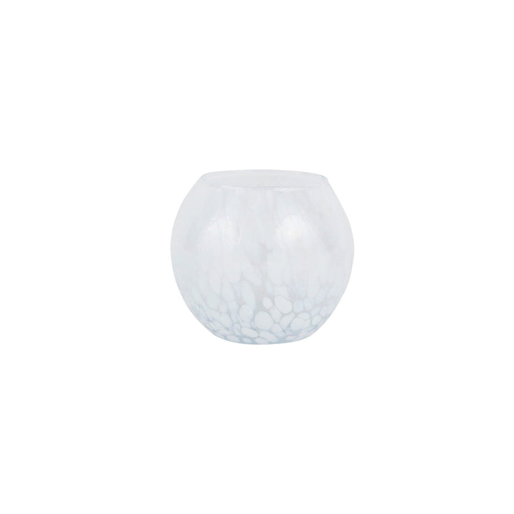 Nuvola Round Bud Vase White