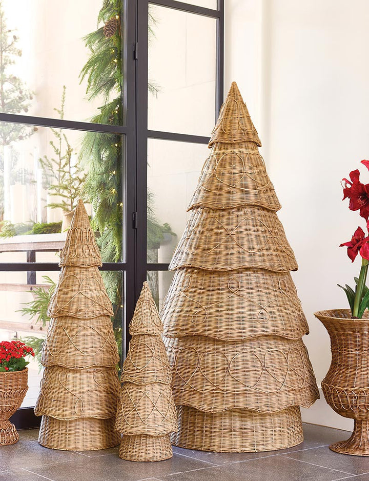 Rattan Tiered Tree