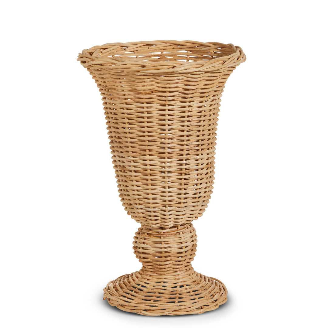 Wicker Urn Vase