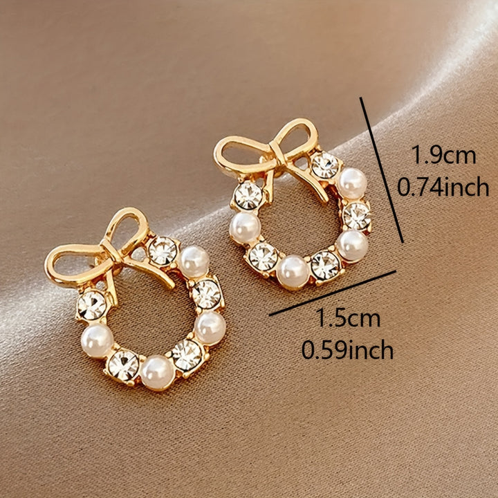Butterfly Knot Wreath Earrings