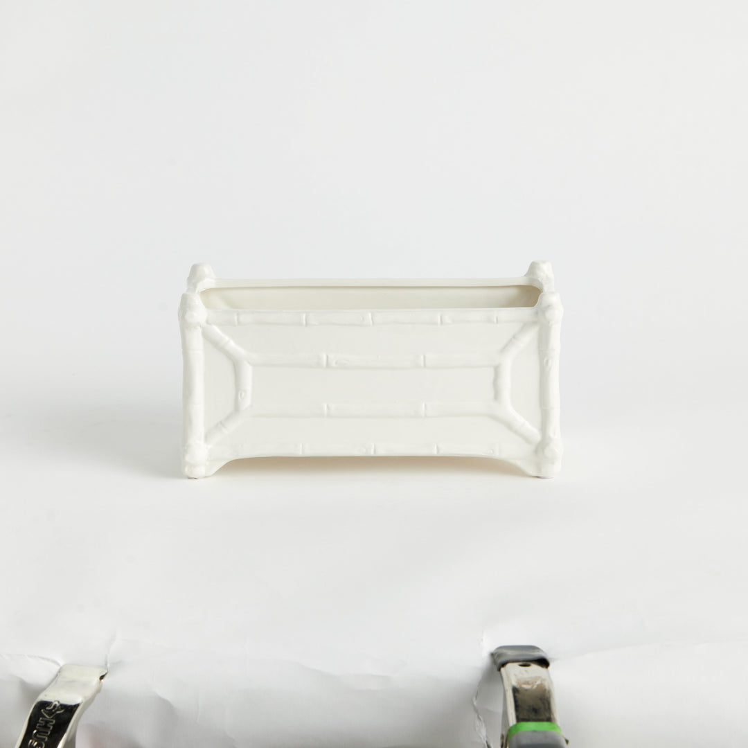 Chinoiserie Rectangular Cachepot