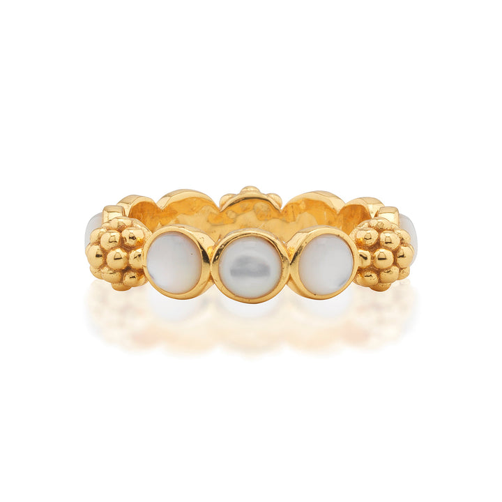 Berry Gem Ring-MOP-Size 7