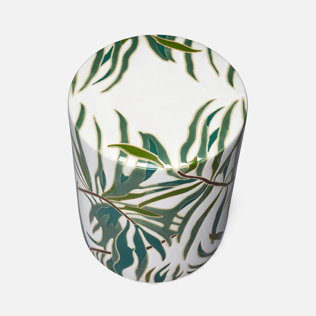 Dorothy Stool-Tropical Palm