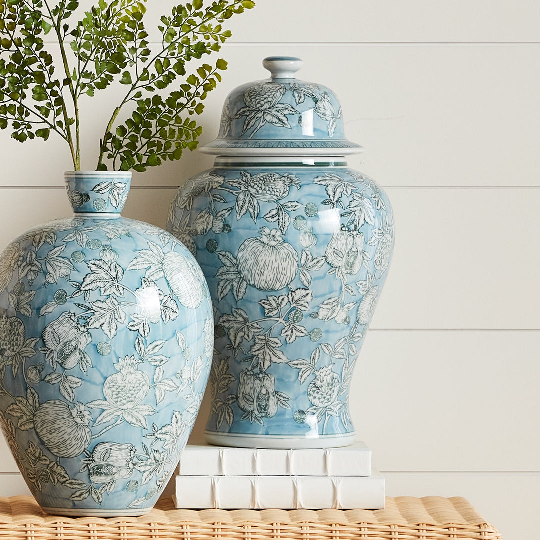 Pomegranate Sketch Ginger Jar