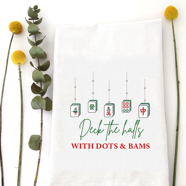 Deck The Halls Tea Towel