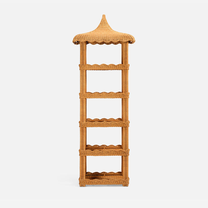 Georgina Bookcase-Light Honey