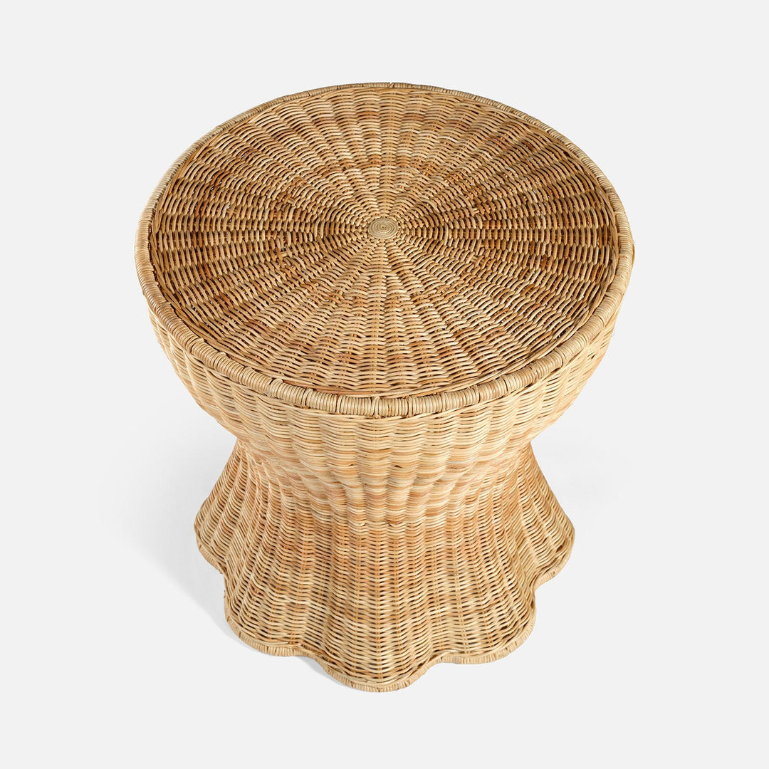 Nevis Side Table-Rattan