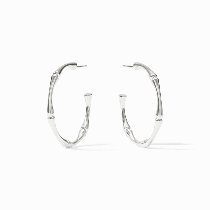 Bamboo Hoop Silver Med