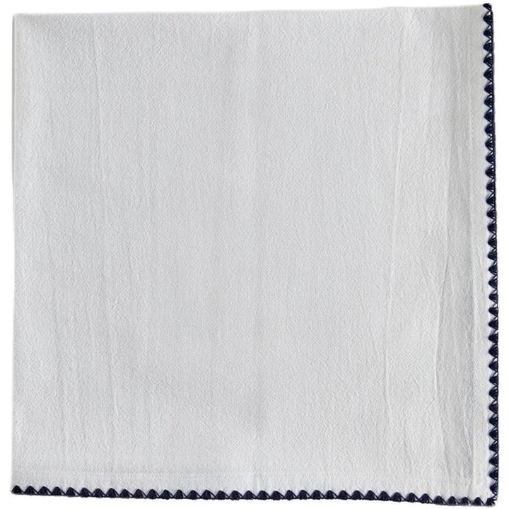 Embroidered Edge Napkin Set of 4