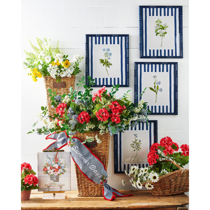 Summertime Blues Framed Wall Art