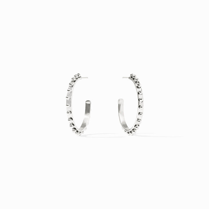 SoHo Hoop - Silver Medium