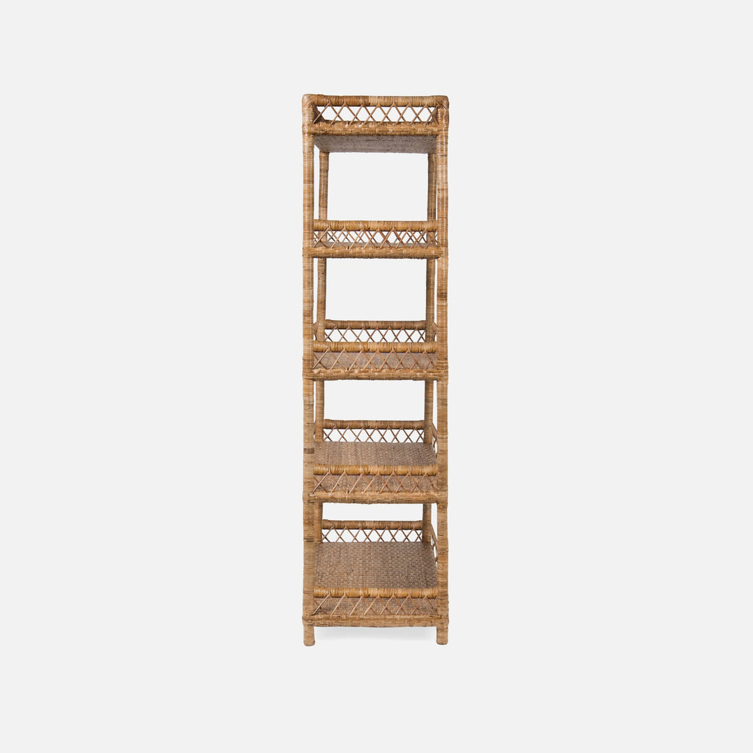 Handwoven Rattan Bookcase