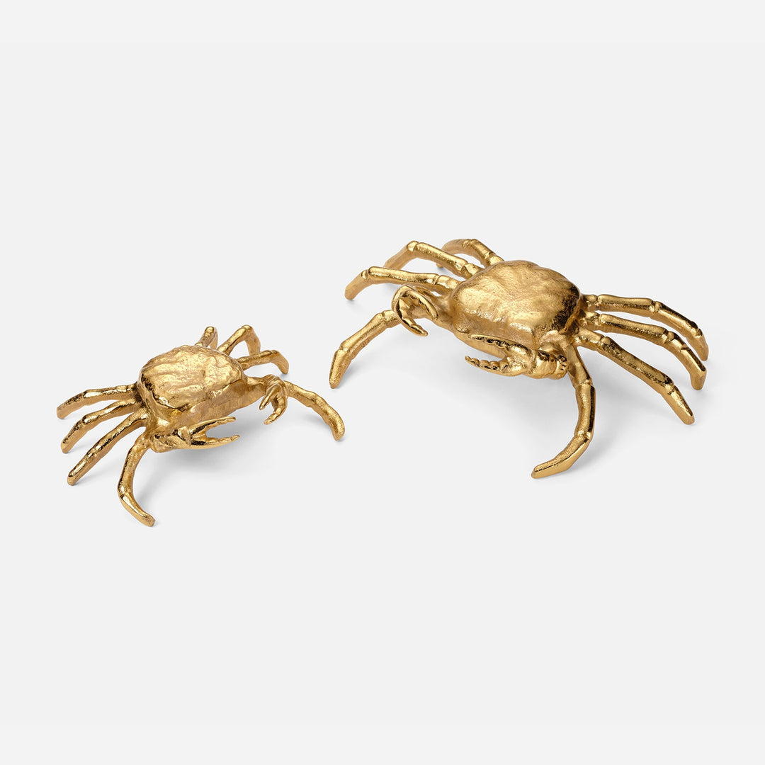 Gold Crab Statue