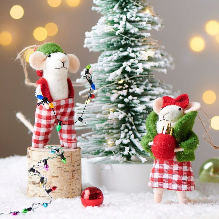 Pajama Mouse Ornament