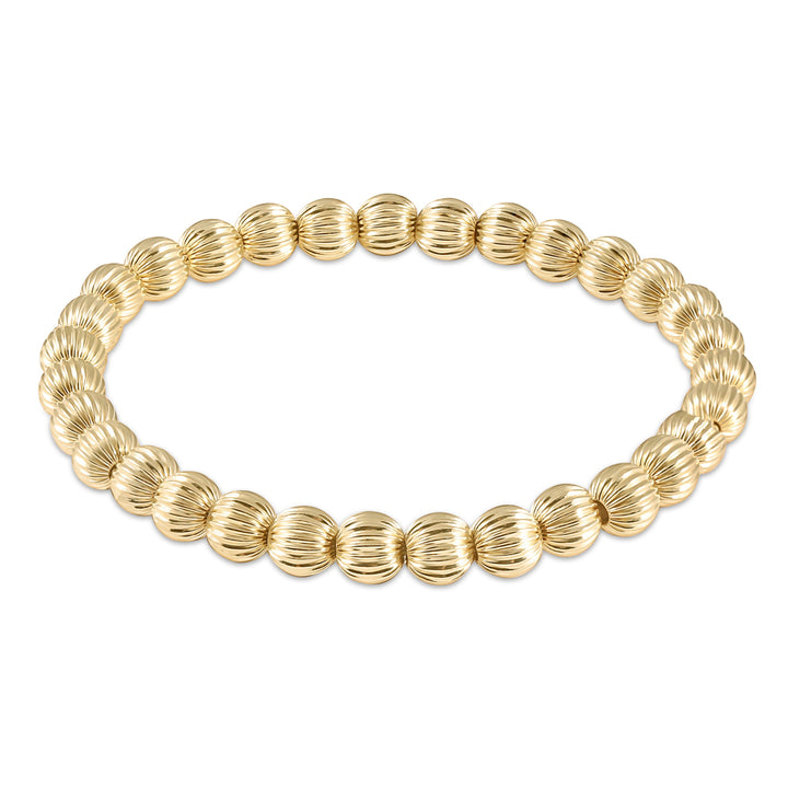 Dignity Gold Bracelet-6mm