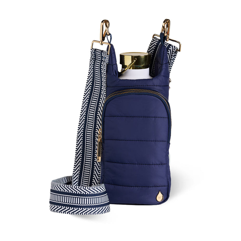 Island Navy Matte HydroBag- Navy/White Strap