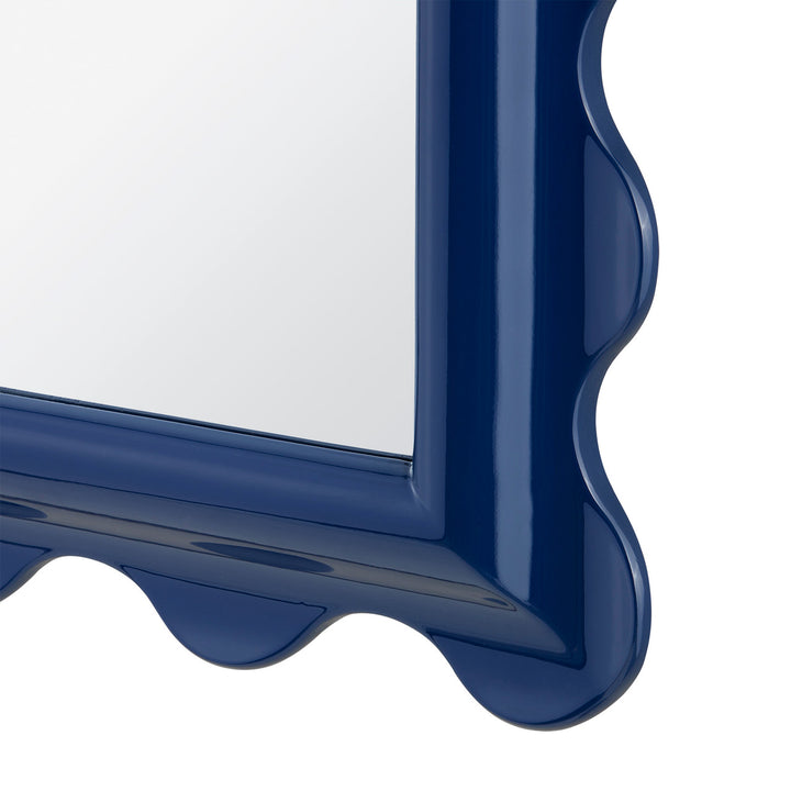 Wavy Lacquered Mirror