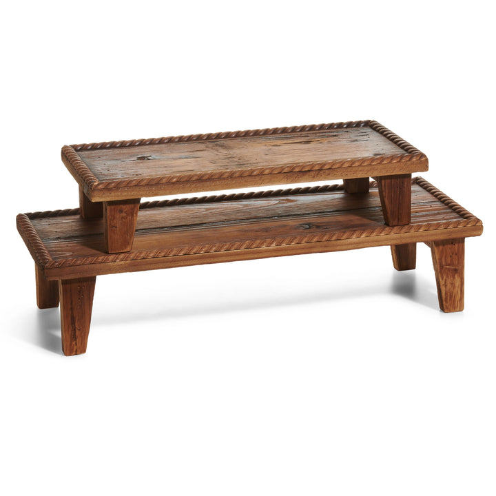 Rope Style Wood Riser