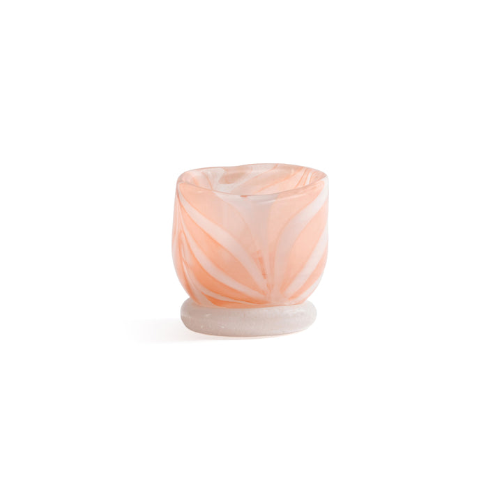 Venezia Colored Tealight/Votive Holder-Sunset Kiss