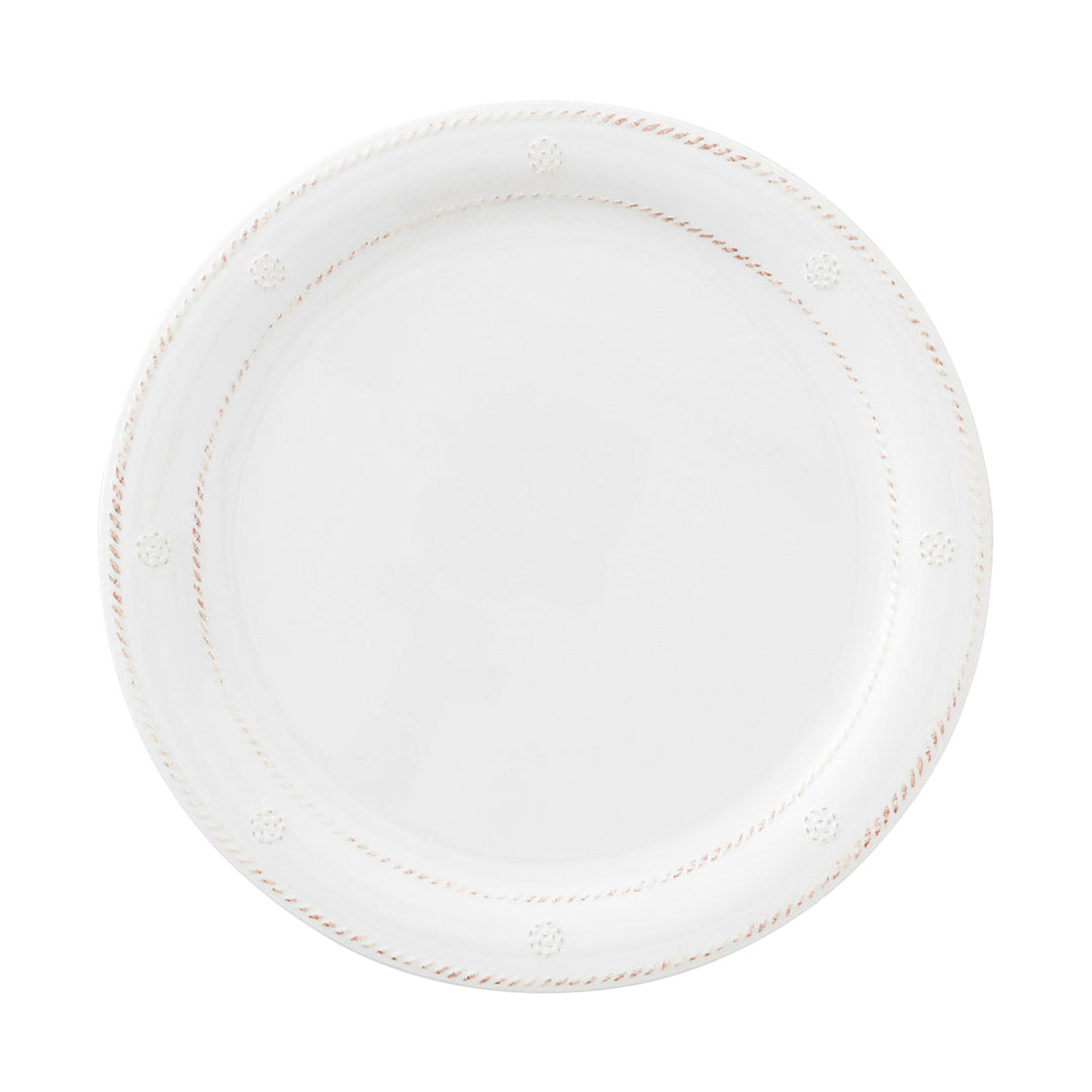 Berry &amp; Thread Melamine Dinner Plate-Whitewash-Set of 4