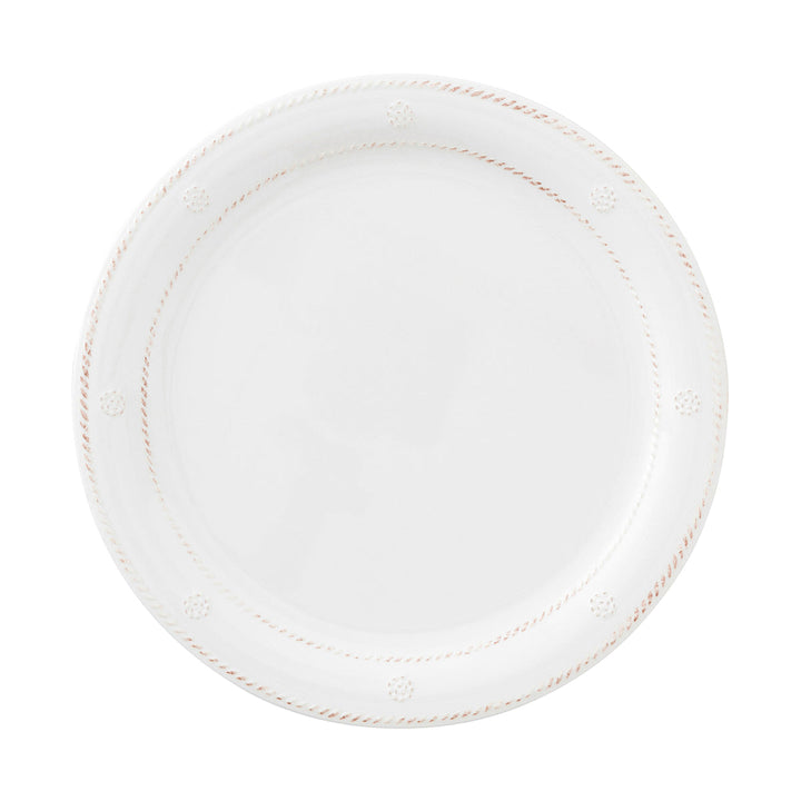 Berry &amp; Thread Melamine Dinner Plate-Whitewash-Set of 4