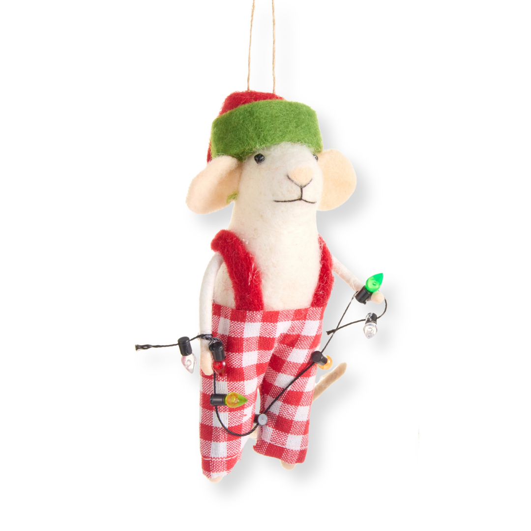 Pajama Mouse Ornament