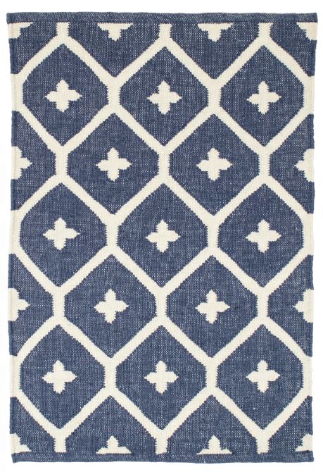 Elizabeth Navy Handwoven Indoor/Outdoor Rug