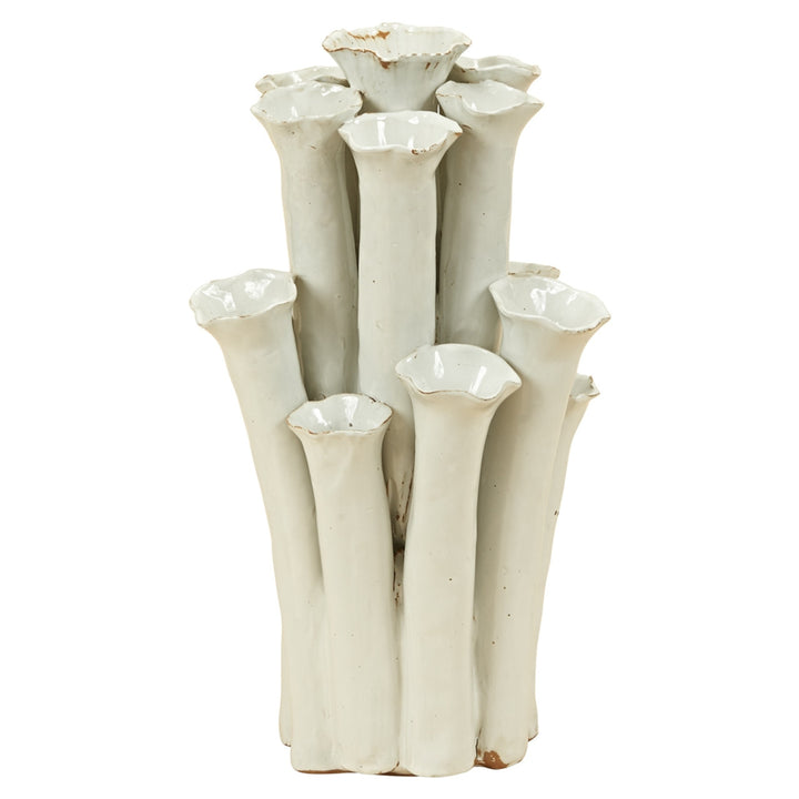 White Coral Vase
