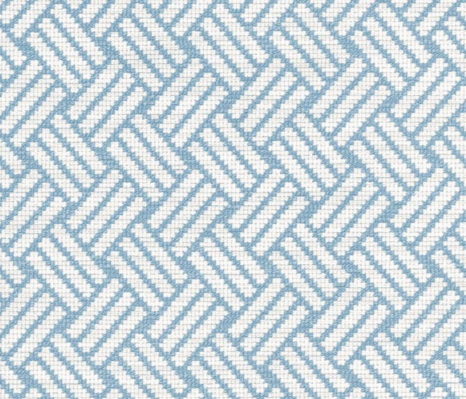 Lattice Outdoor Pillow - Sky