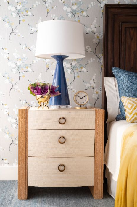 Classic Blue Cone Lamp