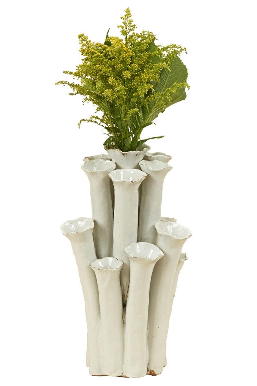 White Coral Vase