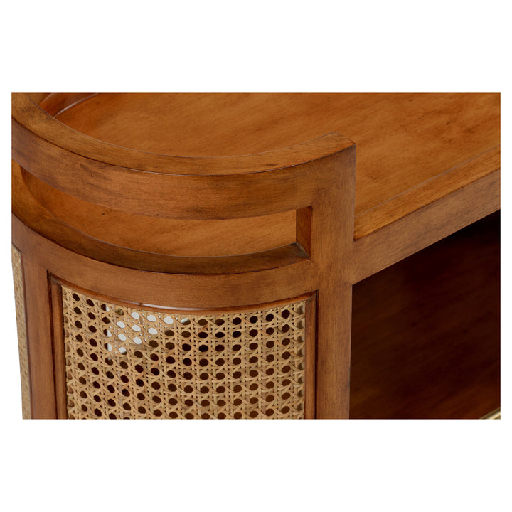 Cane Bar Cart