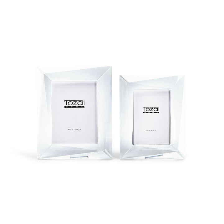 Sculpted Crystal Frame