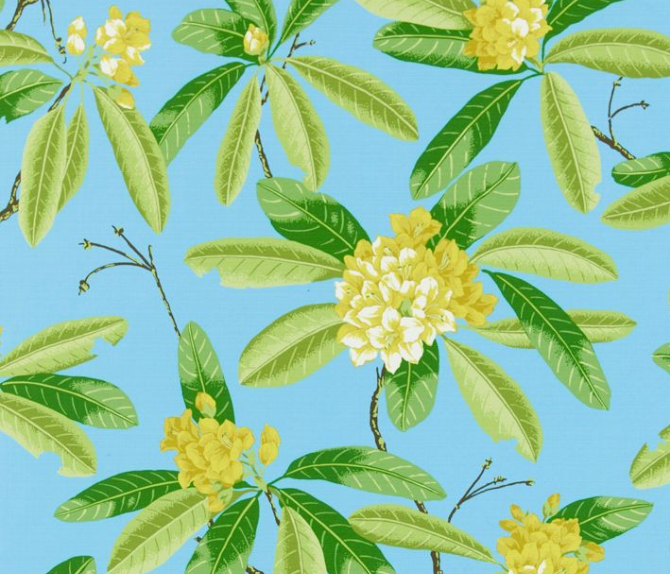 Rhododendron Outdoor Pillow - Carolina