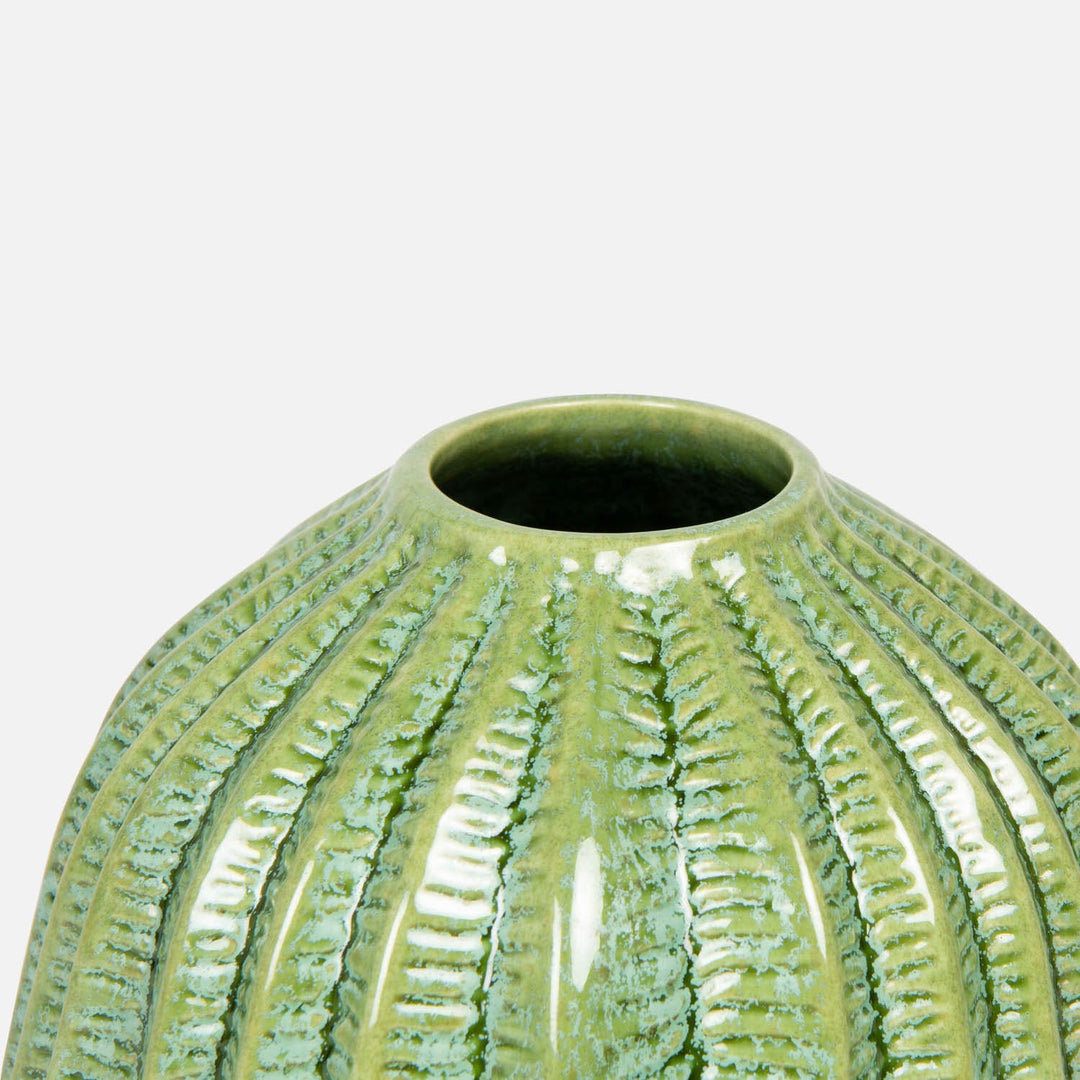 Green Ceramic Vase
