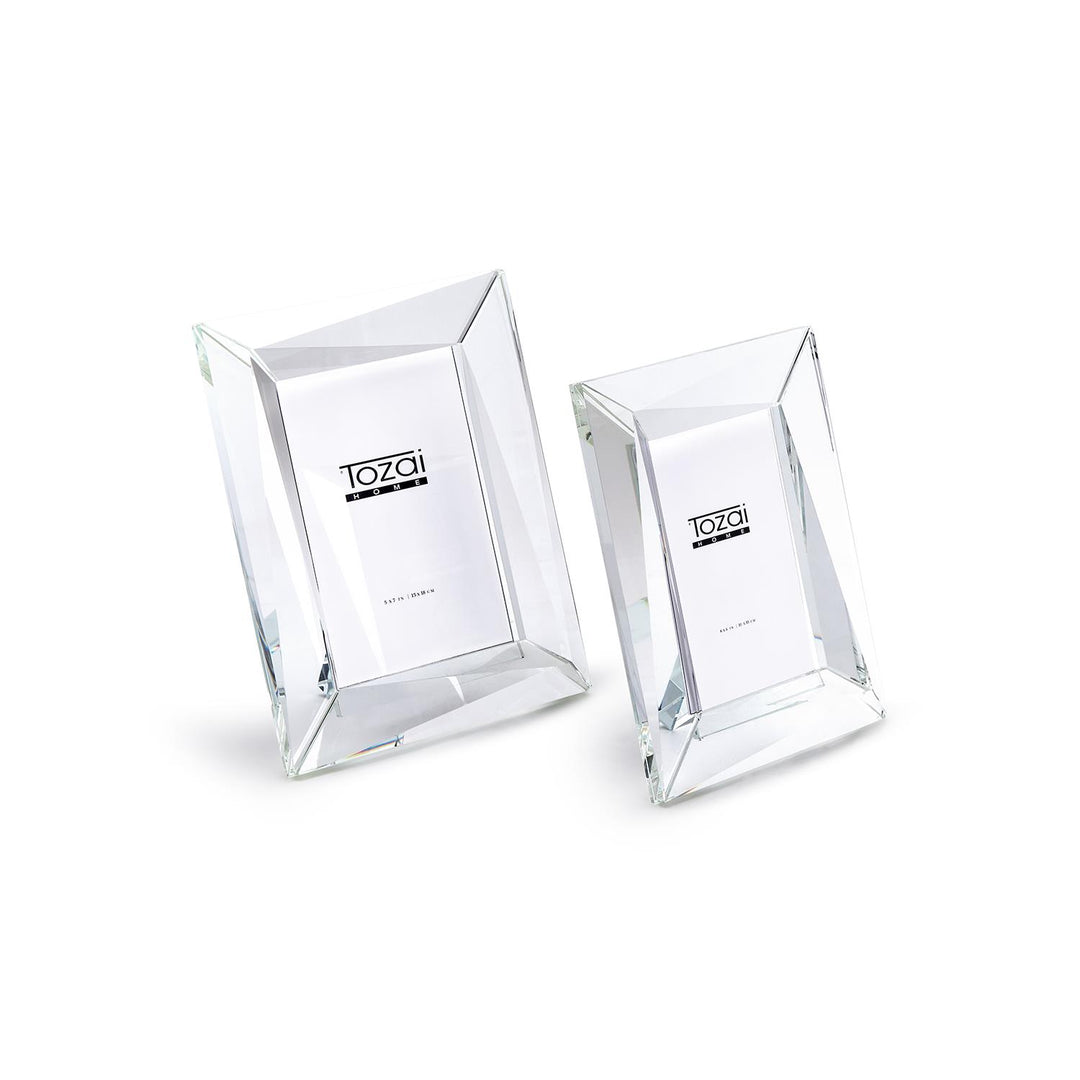 Sculpted Crystal Frame