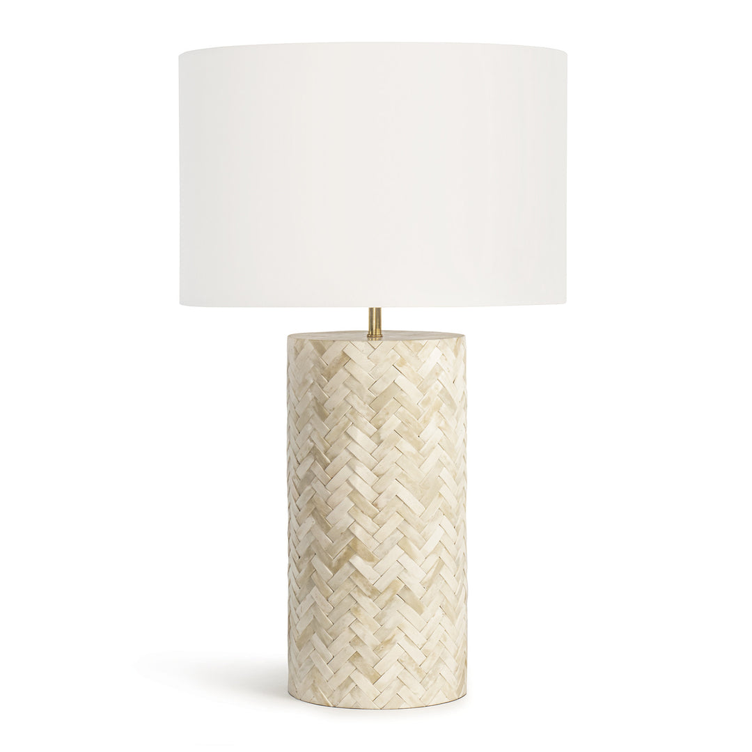 Woven Bone Lamp