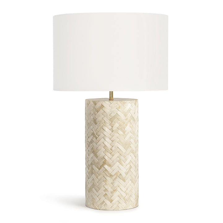 Woven Bone Lamp