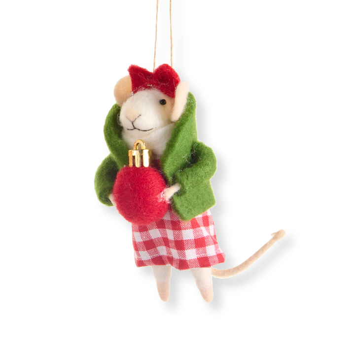 Pajama Mouse Ornament