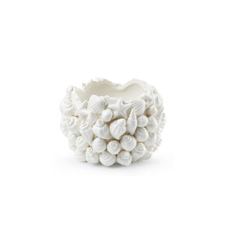 Sanibel Medium Porcelain Vase-White